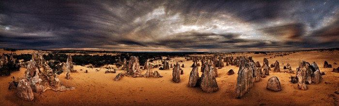 Surreal light at the Pinnacles Desert, Cervantes Western Australia