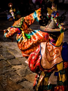 Black Hat Dancers of Bumthang, Bhutan.